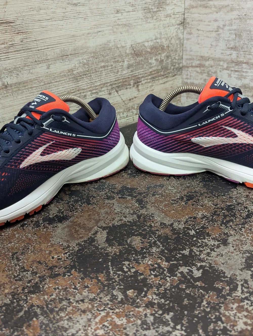 Womens Brooks Launch 5 Running Shoes Sz 8.5 Used 1202661B460 Athletic - Picture 5 of 9